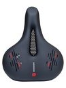 Asiento Urbano Confort Premium Antiprostático Negro/Rojo - Modelo SNK818A25-1 - SNOOKER