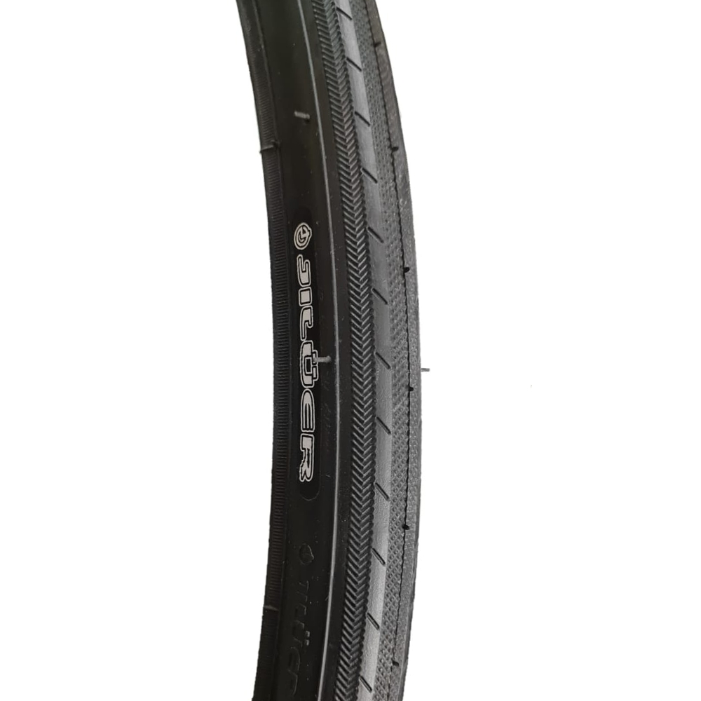 Cubierta  700 X 23C 60 Tpi Negra J-159 - Jiluer