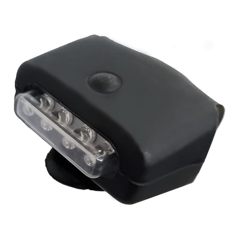 Luz Delantera 4 Led Blanca Montaje Flex. Varios Colores