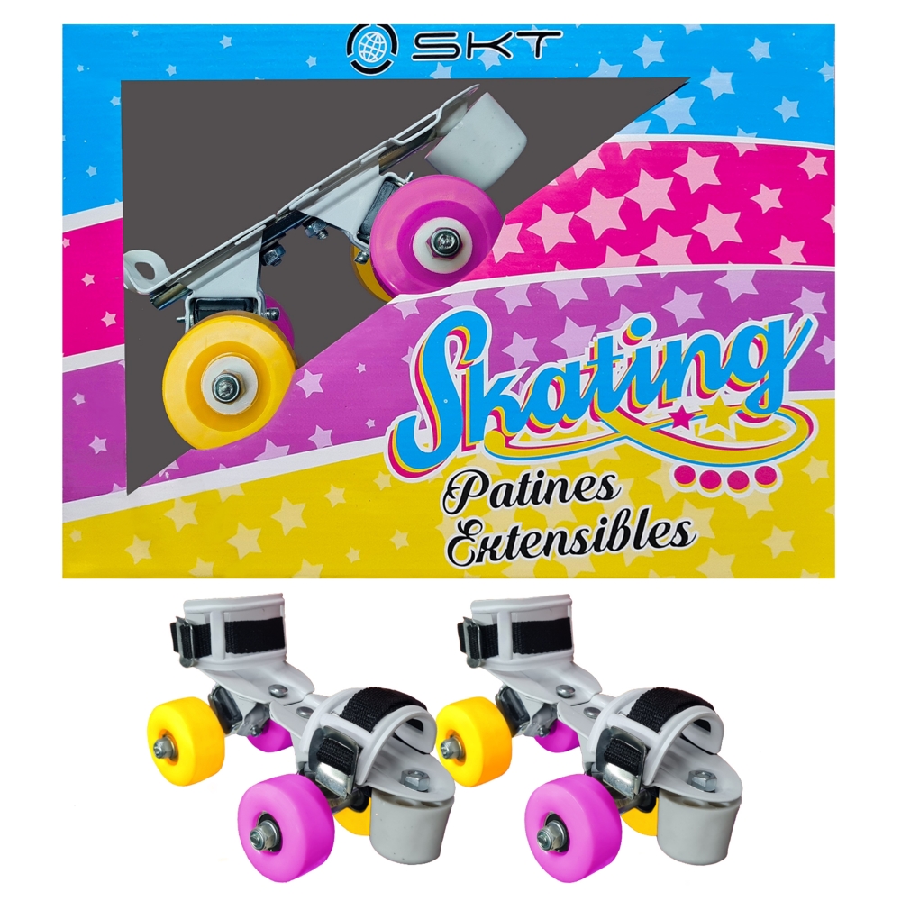 Patines Extensibles 4 Ruedas Modelo Skating Muccilli - Em22