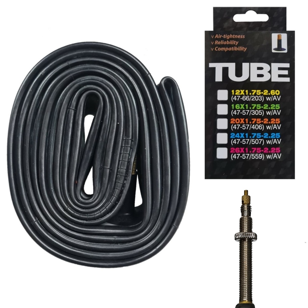 Camara 700 X 18/25 - Valvula Francesa 48 mm - en Caja Individual - Jiluer