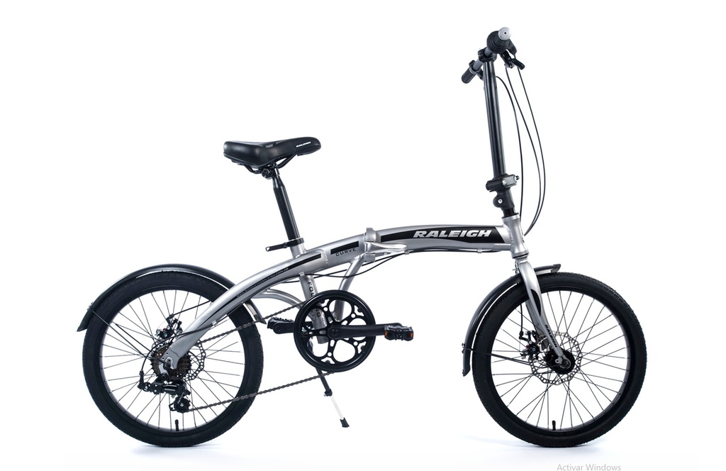 Bicicleta Raleigh Plegable R20 Curve 6V - Freno a Disco