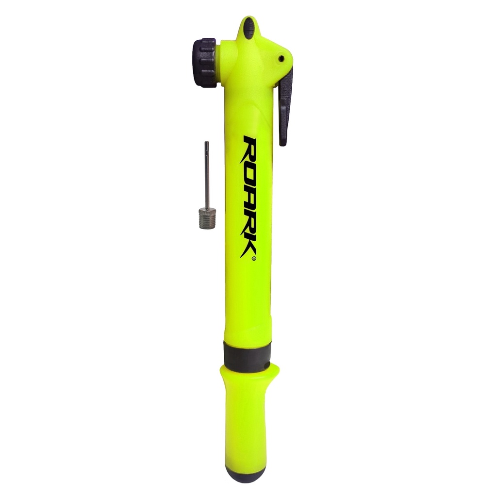 Inflador Mini con Gatillo Val.Presta/Schrader - con Pico Pelota - en Blister - Cuni