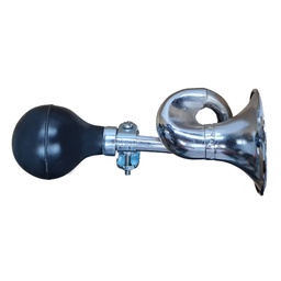 [17524] Bocina a Aire Cromada con Curva Tipo Ford