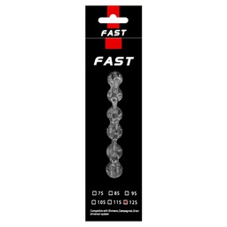 [10579] Cadena Cromada 12V - 120 Eslabones - Fast o Kmc