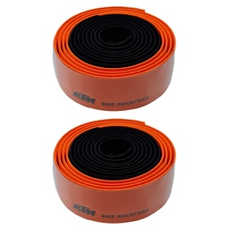 [11588-3KTM] Cinta para Manubrio KTM Team-De Corcho Naranja-56Gr