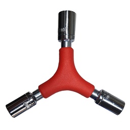 [18102] Llave Triangulo Tubular  8/9/10 mm - Taiwan