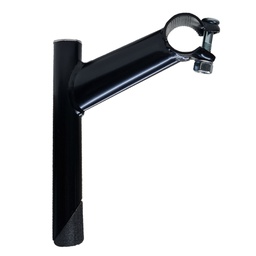 [11630] Stem Acero Color Negro Rebajado Ajuste Tornillo Allem C/Tubo Pasac. 21.1 mm